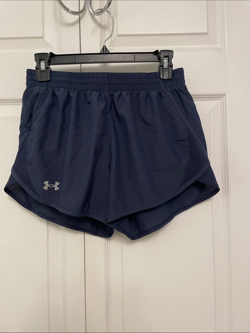 Under Armour Small Blue Loose Athletic Running Shorts with Pocket